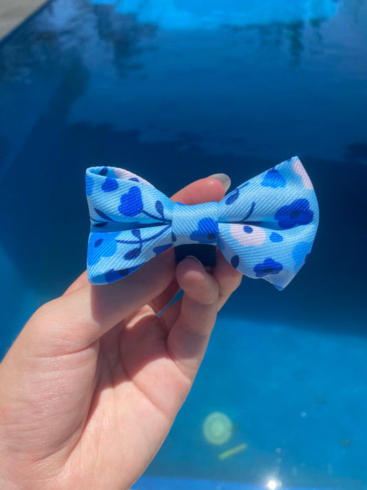 "Blueberry Bloom" Tiffany Bowtie